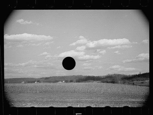 Untitled photo, possibly related to: Dairy barn and outside haystack, Chattanooga, Tennessee