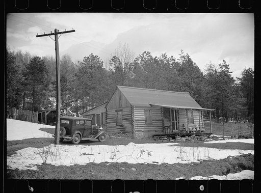 Untitled photo, possibly related to: Mountain farmhouse in Appalachian Mountains