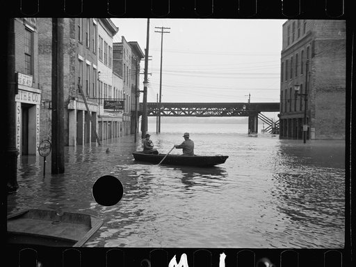 Untitled photo, possibly related to: Ohio River in flood, Louisville, Kentucky