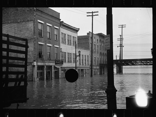 Untitled photo, possibly related to: Ohio River in flood, Louisville, Kentucky