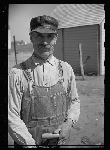Miner-farmer, inhabitant of one of the Granger Homesteads