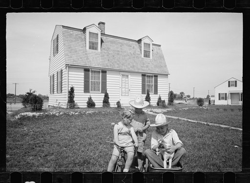 Untitled photo, possibly related to: Among first homesteaders at Decatur Homesteads, Decatur, Indiana