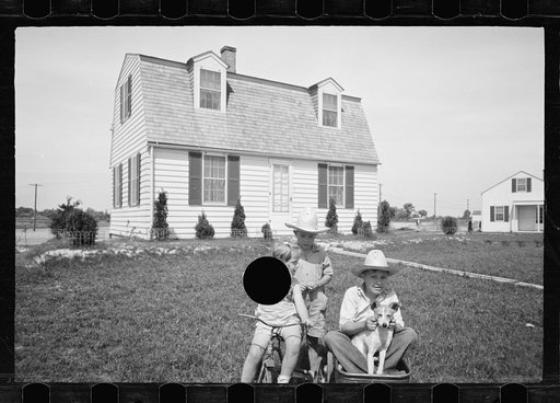Untitled photo, possibly related to: Among first homesteaders at Decatur Homesteads, Decatur, Indiana