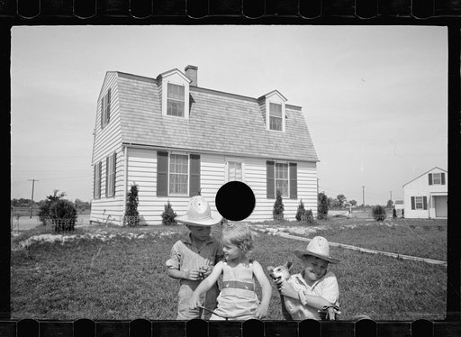 Untitled photo, possibly related to: Among first homesteaders at Decatur Homesteads, Decatur, Indiana