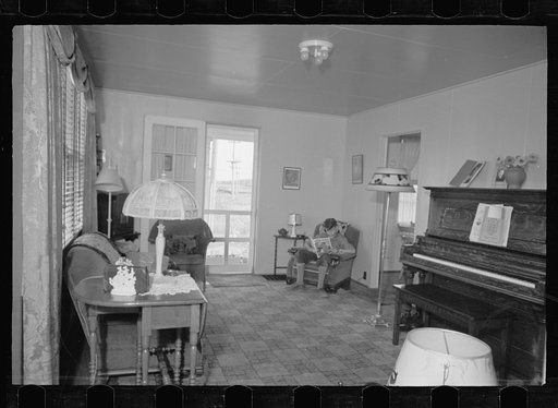 Untitled photo, possibly related to: Interior of homestead at Decatur Homesteads. Decatur, Indiana
