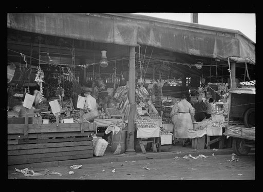 Marketplace at New Orleans, scene of many rehabilitation clients' cash sales, Louisiana