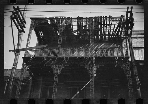 Untitled photo, possibly related to: Marketplace at New Orleans, Louisiana