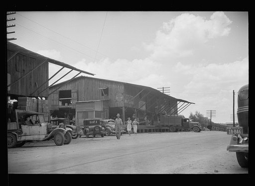Box factory which serves nearby truck farm area, Terry, Mississippi