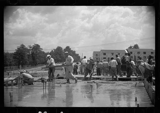 Construction at Greenbelt, Maryland
