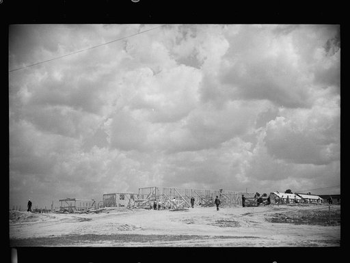 Untitled photo, possibly related to: Construction at Greenbelt, Maryland