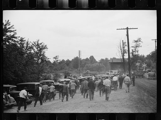 Workmen at Greenbelt, Maryland