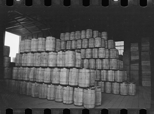 Untitled photo, possibly related to: Nails stored for use at Greenbelt, Maryland