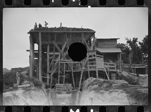 Untitled photo, possibly related to: Carpenter at Greenbelt, Maryland