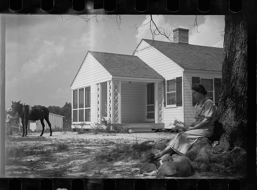 Untitled photo, possibly related to: Homesteaders children. Penderlea Homesteads, North Carolina