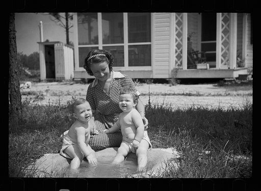Untitled photo, possibly related to: Homesteaders children. Penderlea Homesteads, North Carolina