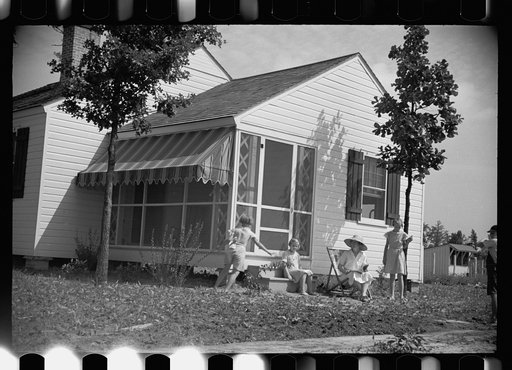 One of the Penderlea homesteads, North Carolina