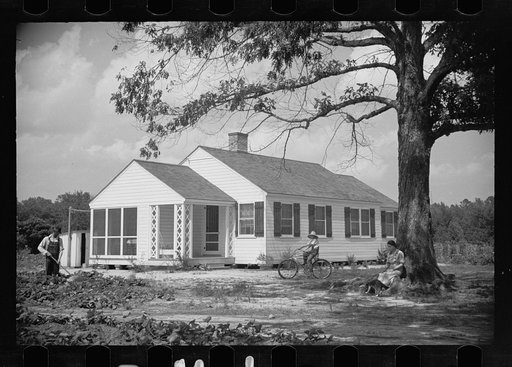 One of the Penderlea homesteads, North Carolina