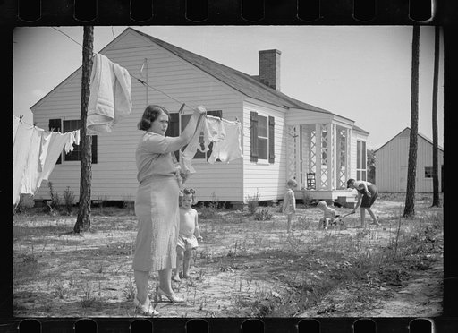 Untitled photo, possibly related to: One of the homesteads, Penderlea, North Carolina