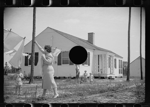 Untitled photo, possibly related to: One of the homesteads, Penderlea, North Carolina