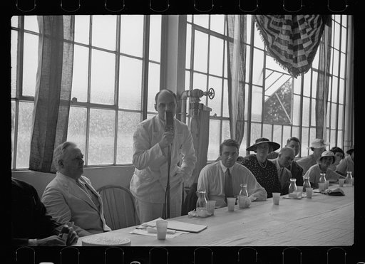 Opening of garment factory, Hightstown, N.J.