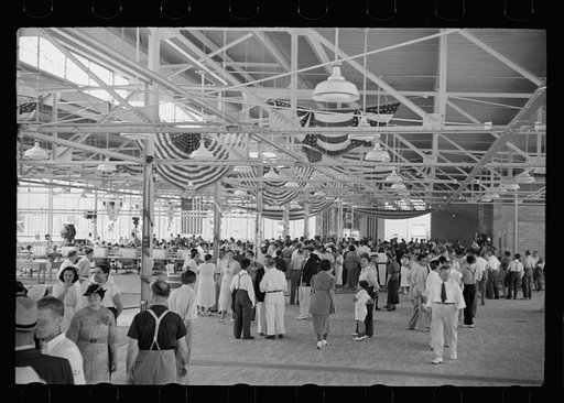 Untitled photo, possibly related to: Opening of garment factory, Hightstown, N.J.