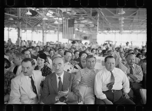 Untitled photo, possibly related to: Opening of garment factory, Hightstown, New Jersey