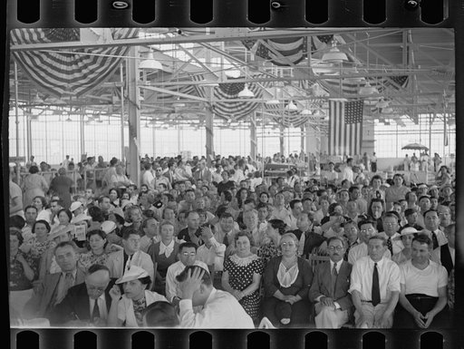 Untitled photo, possibly related to: Opening of garment factory, Hightstown, New Jersey