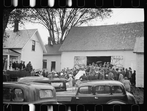Untitled photo, possibly related to: Auction near Hyde Park Village, Vermont