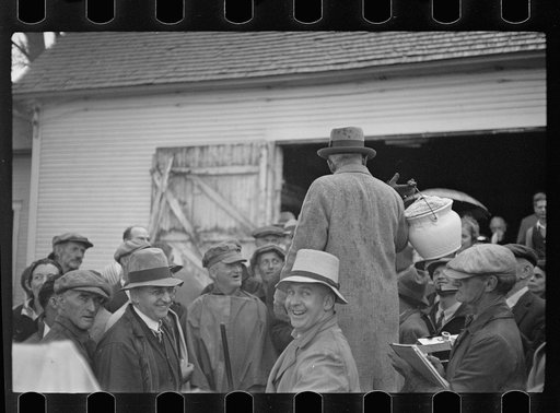 Untitled photo, possibly related to: Auction near Hyde Park Village, Vermont