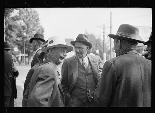 The fair's the day to talk, Albany, Vermont