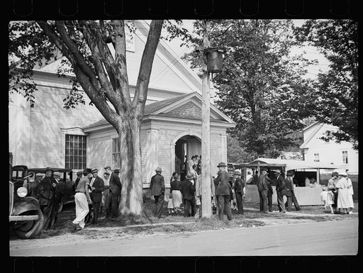 Untitled photo, possibly related to: Fair scene, Albany, Vermont