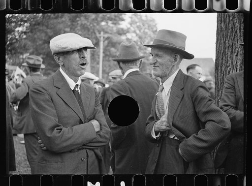 Untitled photo, possibly related to: Fair scene, Albany, Vermont