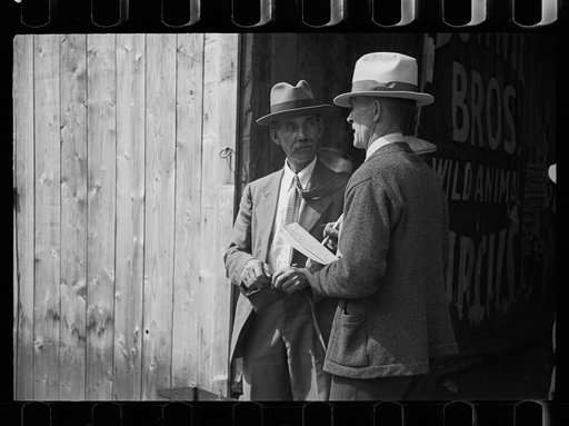 Untitled photo, possibly related to: Fair scene, Albany, Vermont