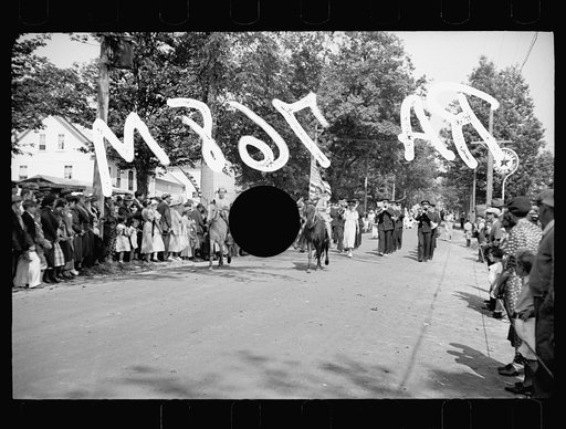Untitled photo, possibly related to: Start of the three-legged race. Fair at Albany, Vermont