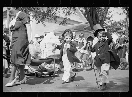 Parade at the fair, Albany, Vermont