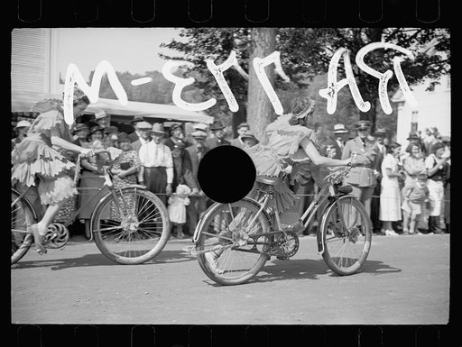 Untitled photo, possibly related to: Parade at the fair, Albany, Vermont