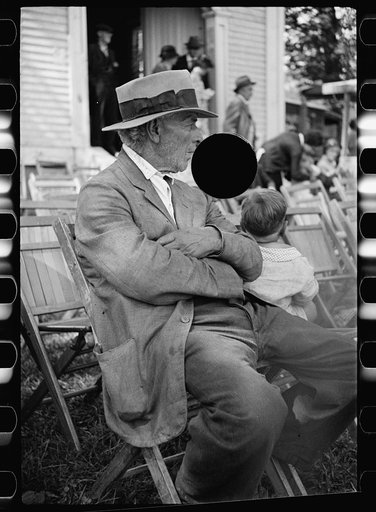 Untitled photo, possibly related to: Parade at the fair, Albany, Vermont