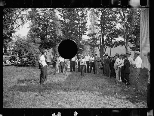 Untitled photo, possibly related to: Parade at the fair, Albany, Vermont