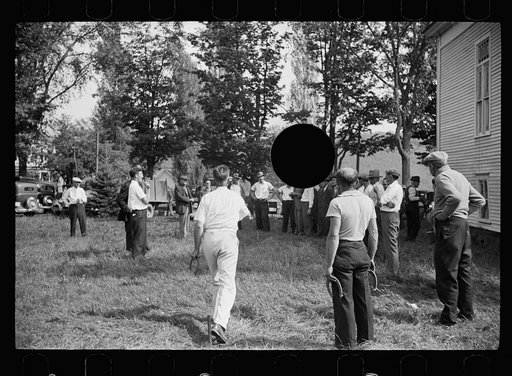 Untitled photo, possibly related to: Fair scene, Albany, Vermont