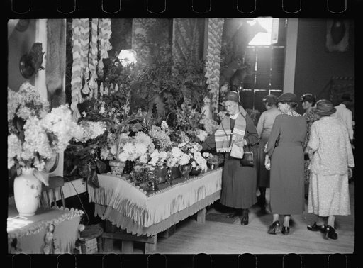 Untitled photo, possibly related to: Parade at the fair, Albany, Vermont