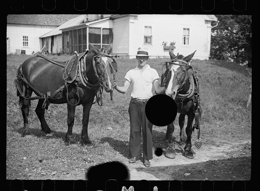 Untitled photo, possibly related to: Fair scene, Albany, Vermont
