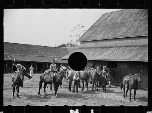 Untitled photo, possibly related to: Tin-type photographer at Morrisville, Vermont fair