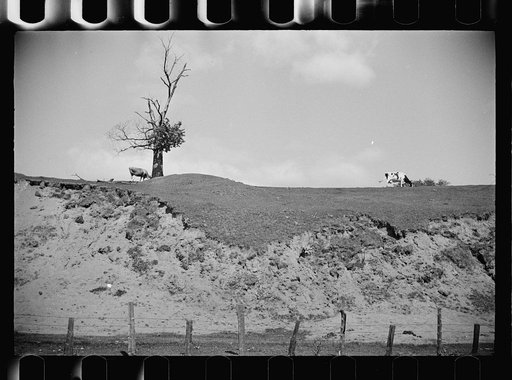 Erosion near Lowell, Vermont