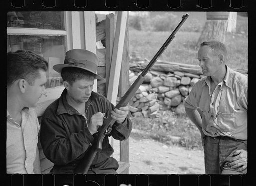 Untitled photo, possibly related to: Mr. Forrest Carpenter, a handyman, Eden Mills, Vermont
