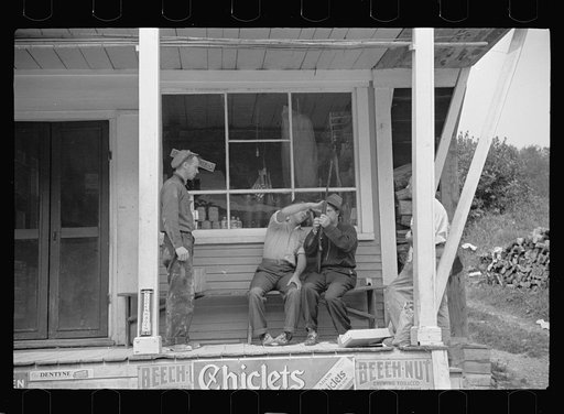 Untitled photo, possibly related to: Mr. Forrest Carpenter, a handyman, Eden Mills, Vermont