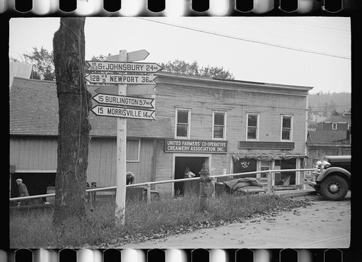 Milk cooperative, Hardwick, Vermont