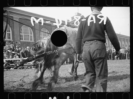 Untitled photo, possibly related to: The dynamometer used in the horse-pulling contest, Eastern States Fair, Springfield, Massachusetts