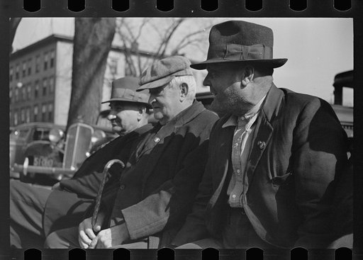 Untitled photo, possibly related to: Public park scene, Manchester, New Hampshire