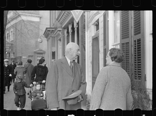 A street, Annapolis, Maryland