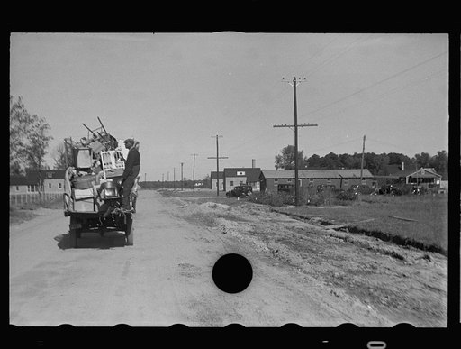 Untitled photo, possibly related to: Household goods of family moving into Newport News Housing Project, Virginia